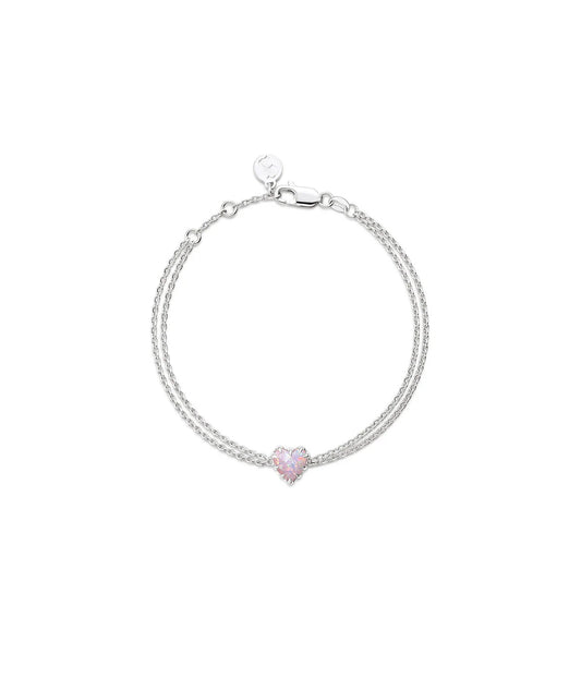 LOVE CLAW BRACELET PINK BELLO OPAL