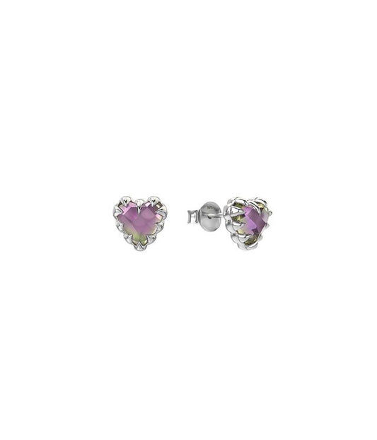 LOVE CLAW EARRINGS MYSTIC QUARTZ