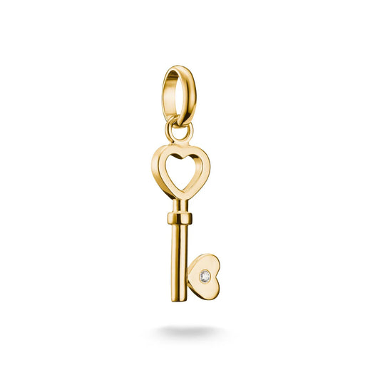 CONNECT LOVE KEY CHARM