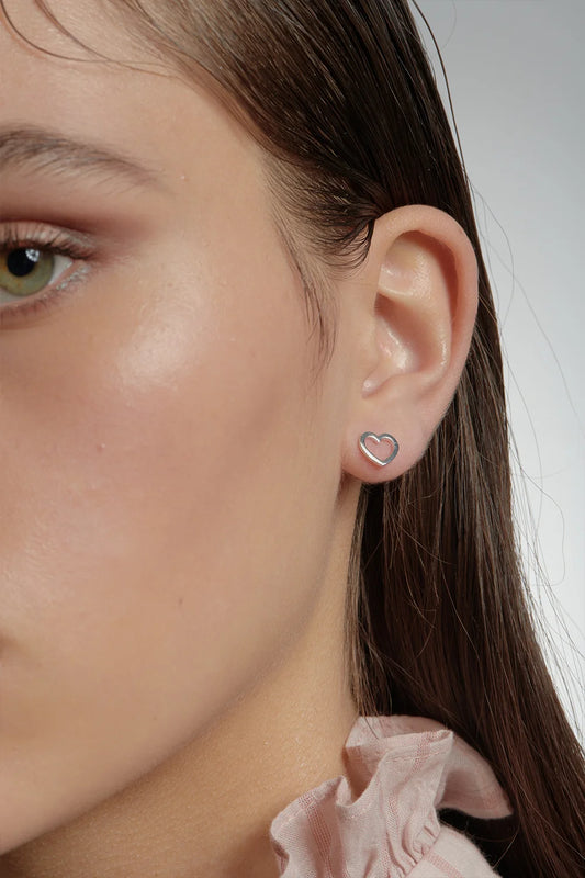 MINI HEART STUDS