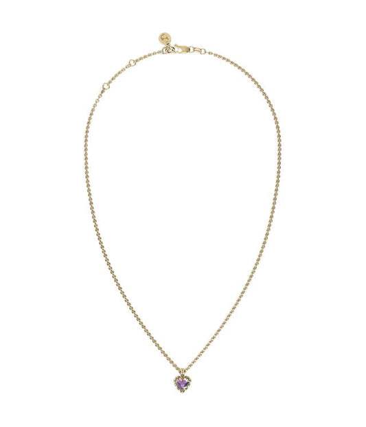 MINI LOVE CLAW NECKLACE MYSTIC QUARTZ
