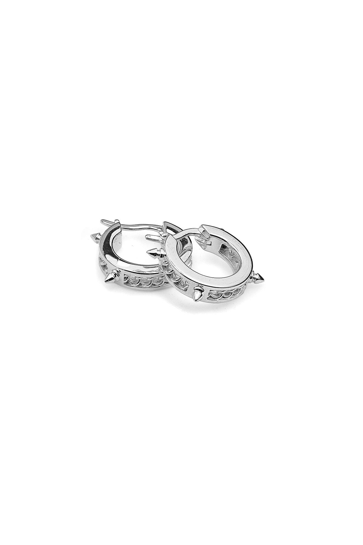 PRECIOUS PUNK HUGGIE EARRINGS