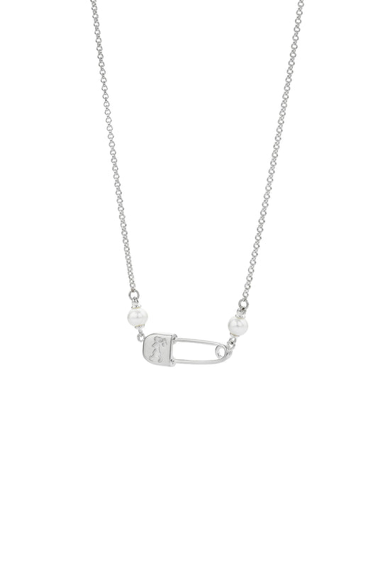 MINI RUNAWAY SAFETY PIN NECKLACE