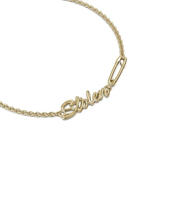 SENTIMENTAL SCRIPT BRACELET