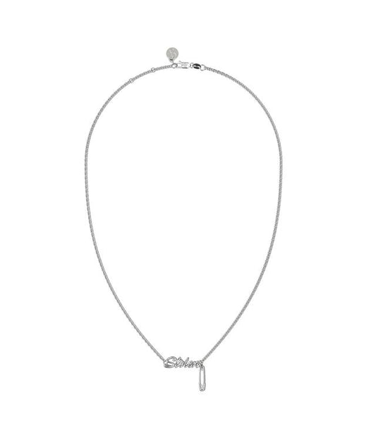 SENTIMENTAL SCRIPT NECKLACE