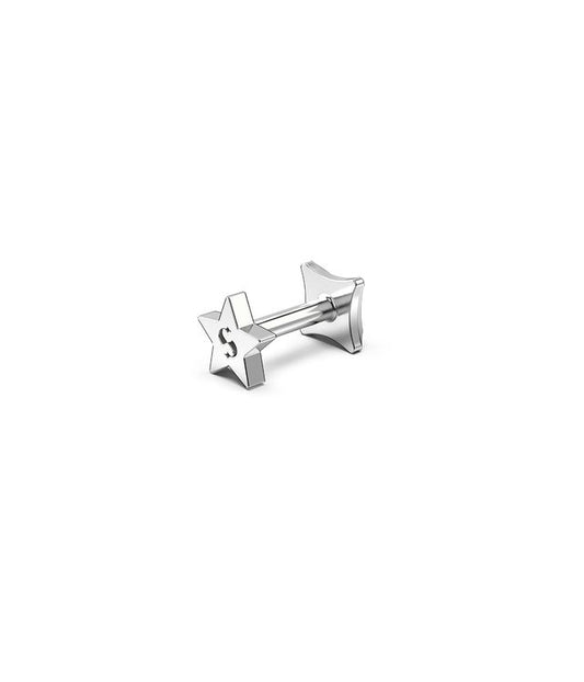 SINGLE STOLEN STAR FLATBACK EARRING