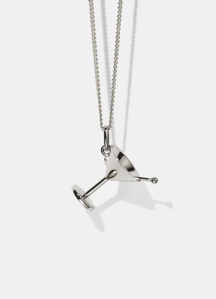 MARTINI CHARM NECKLACE