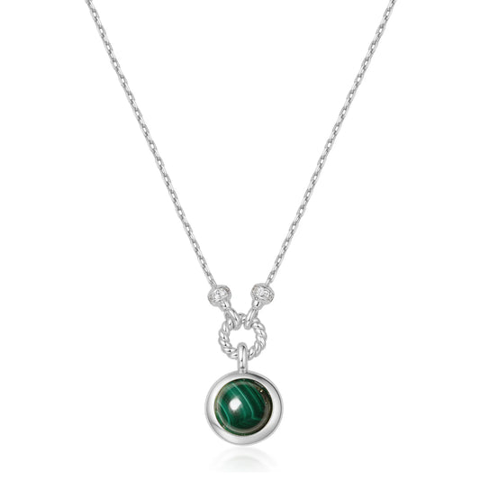 VOYAGER MALACHITE NECKLACE