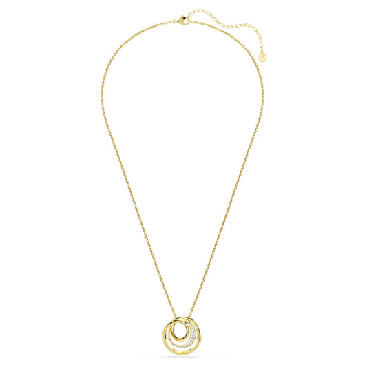 HYPERBOLA NECKLACE - WHITE, GOLD
