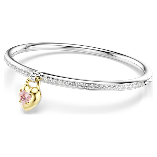 IDYLLIA BANGLE HEART - PINK, MIXED-METAL