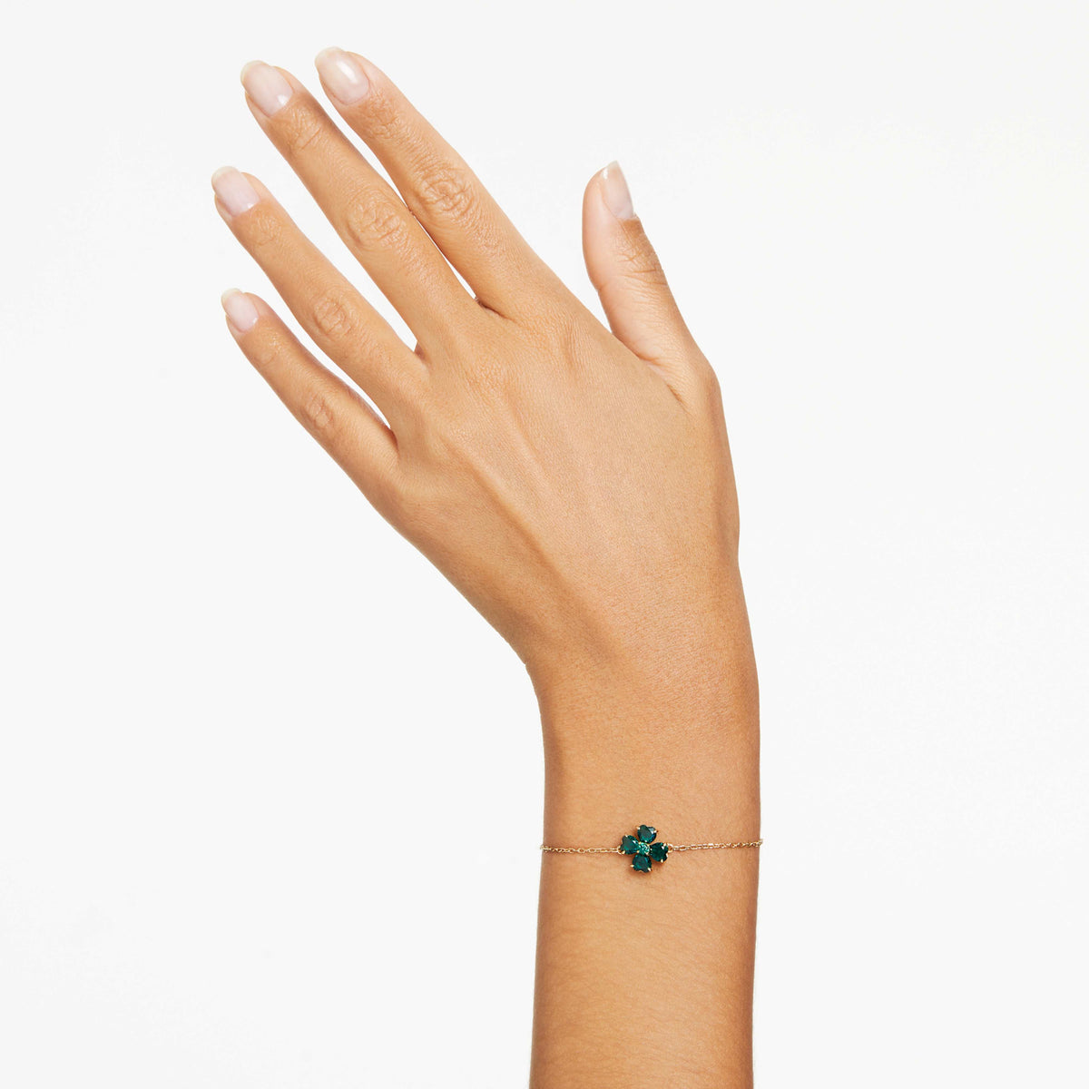 IDYLLIA BRACELET CLOVER - GREEN, GOLD