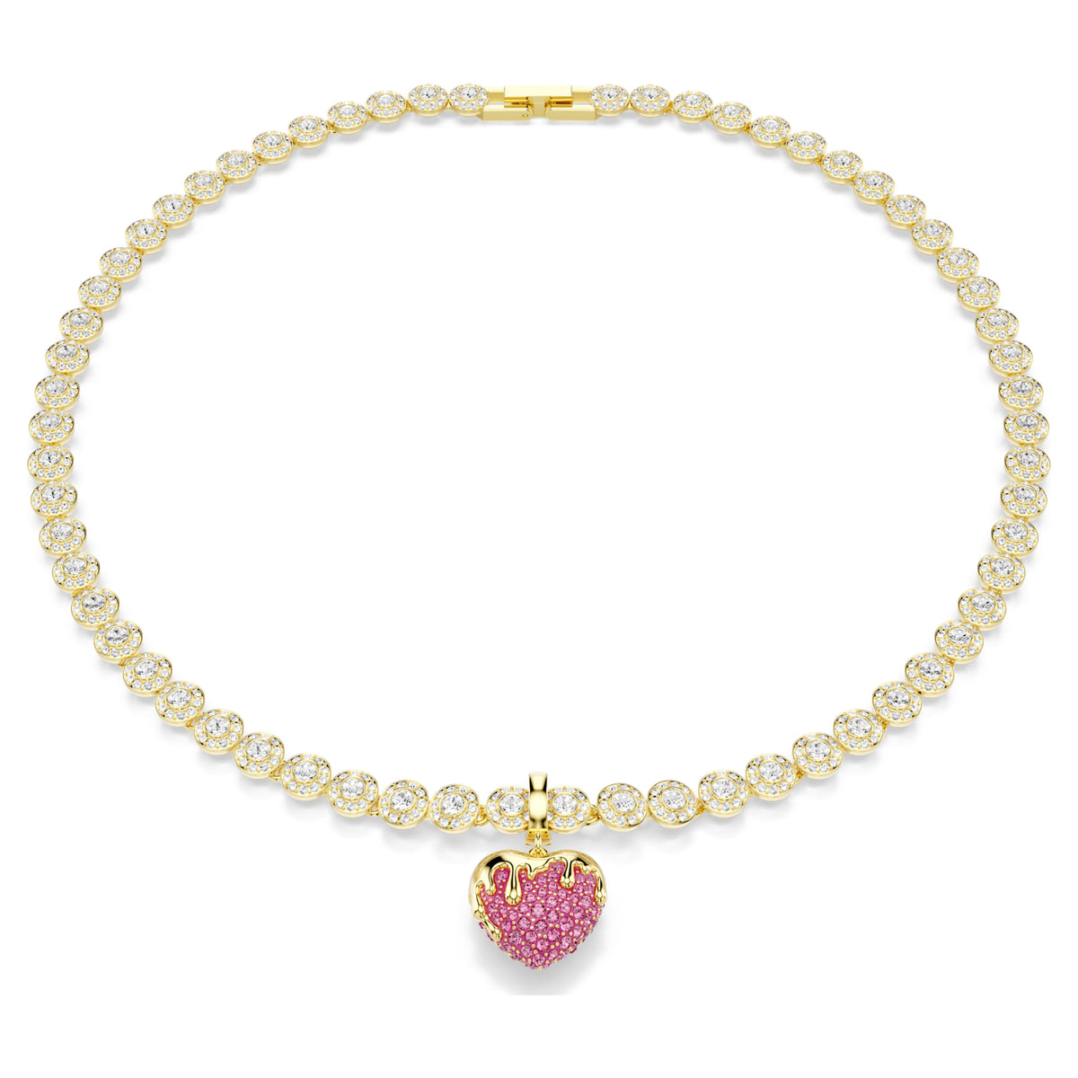 IDYLLIA CHARM HEART - PINK, GOLD
