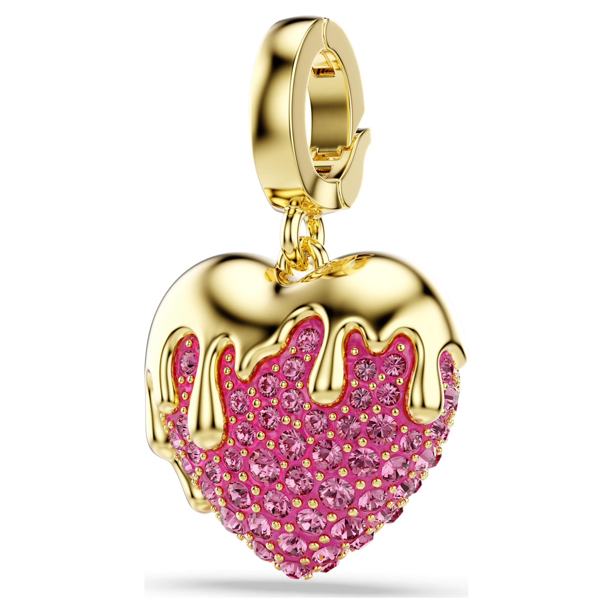 IDYLLIA CHARM HEART - PINK, GOLD
