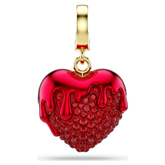 IDYLLIA CHARM HEART - RED, GOLD