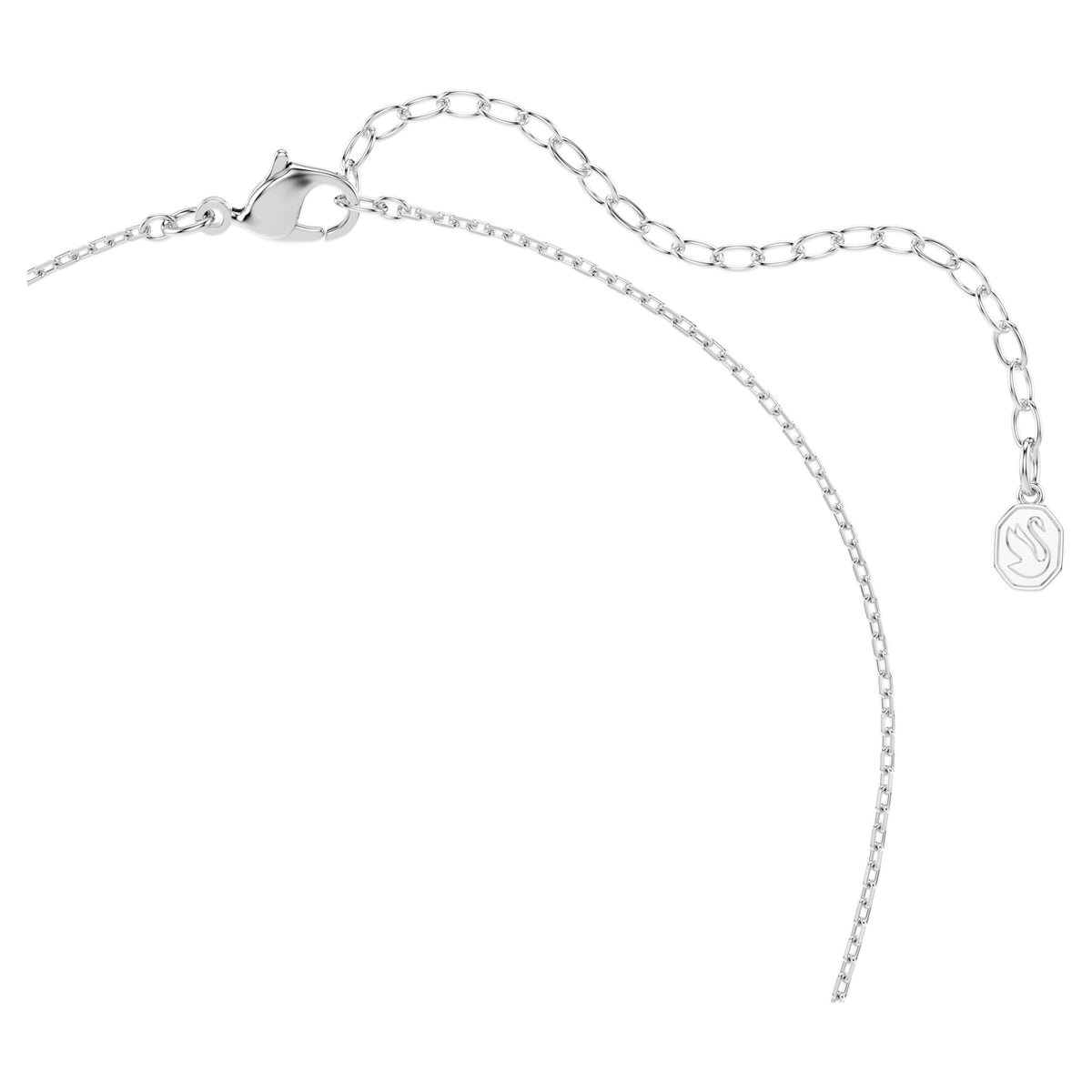 IDYLLIA PENDANT HEART W ARROW - WHITE, MIXED-METAL