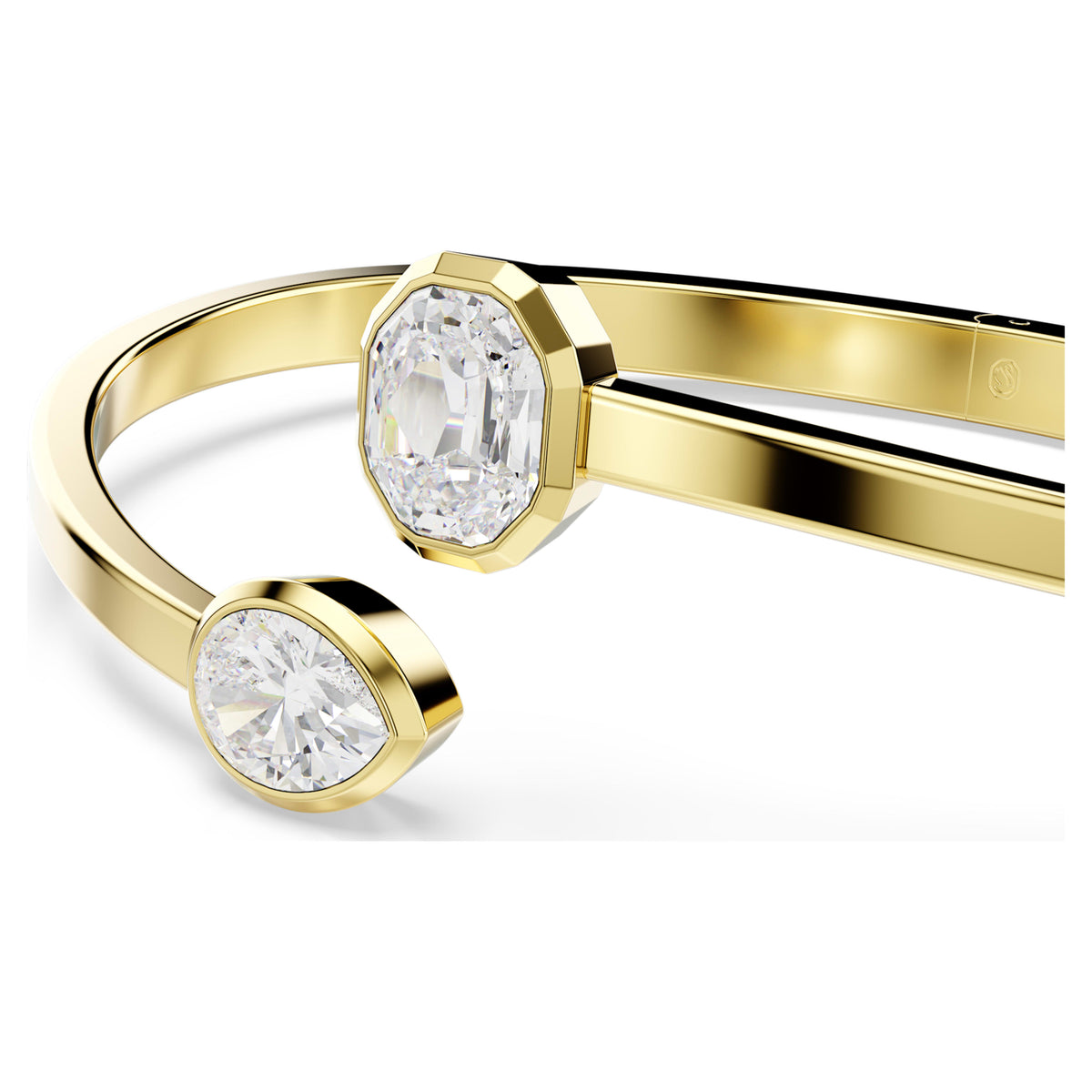 IMBER BANGLE - WHITE, GOLD