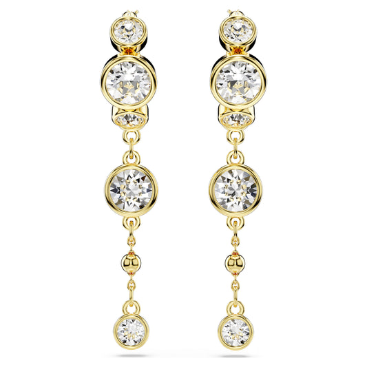 IMBER DROP EARRINGS - WHITE, MIXED-METAL