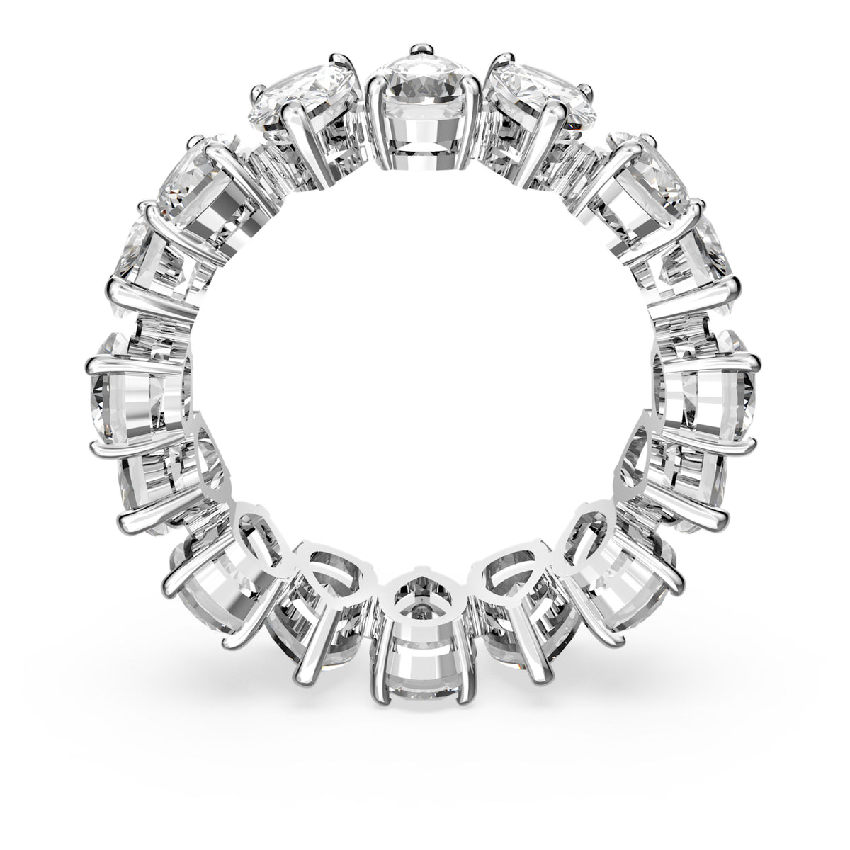 MATRIX VITTORE RING PEAR - WHITE, RHODIUM