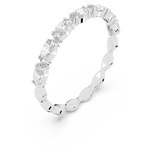 MATRIX VITTORE RING MARQUISE - WHITE, RHODIUM