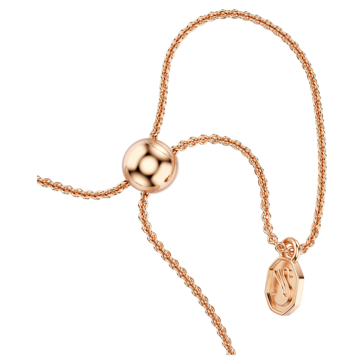 MESMERA BRACELET - WHITE, 18K ROSE GOLD