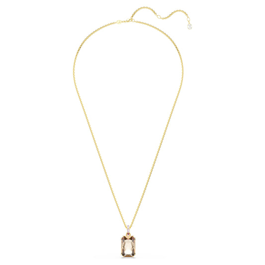 MILLENIA PENDANT OCTAGON - CARAMEL, GOLD