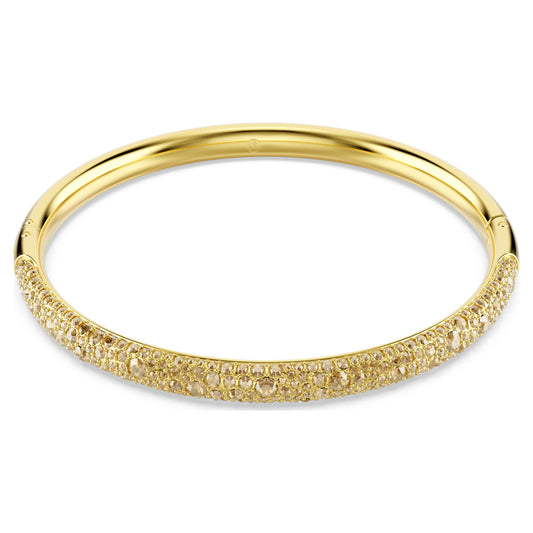 SUBLIMA BANGLE SNOW PAVE - WHITE, GOLD