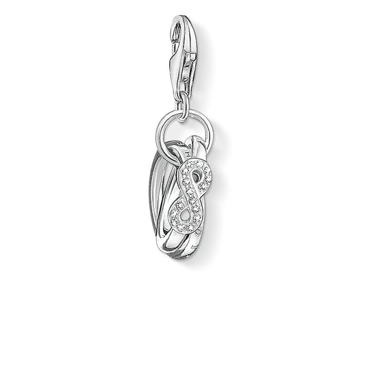 CHARM CLUB INFINITY RINGS CHARM