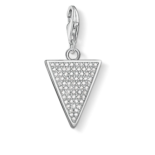 CHARM CLUB CZ TRIANGLE CHARM
