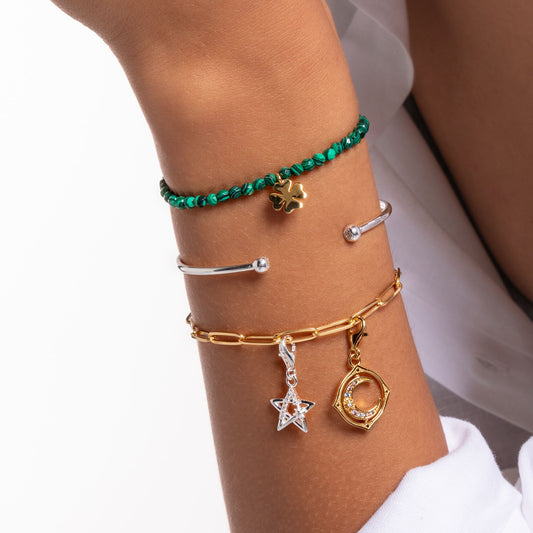 CHARMING COLLECTION TWIST CUFF BANGLE