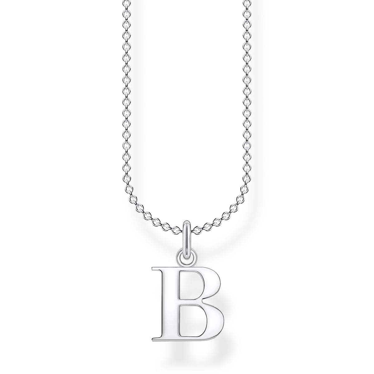 CHARMING COLLECTION LETTER 'B' NECKLACE