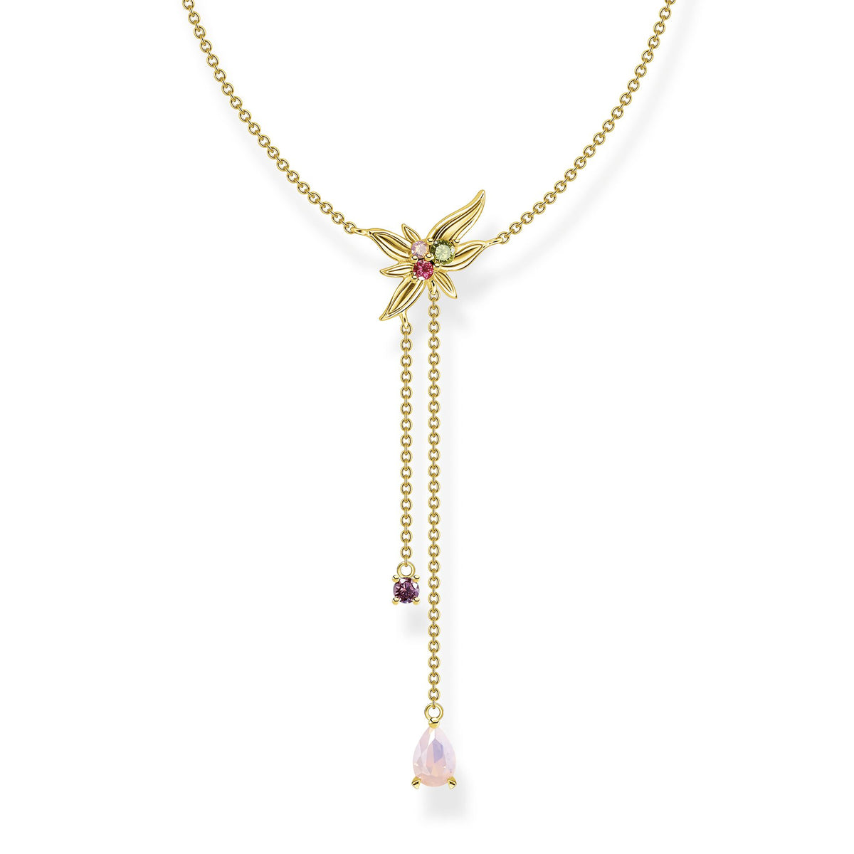 MAGIC GARDEN Y-SHAPE NECKLACE