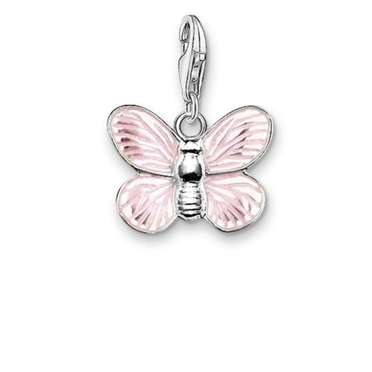 CHARM CLUB BUTTERFLY PINK CHARM