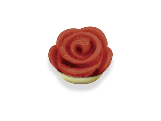 GARDENIA SHINY GOLD RED TOPPER